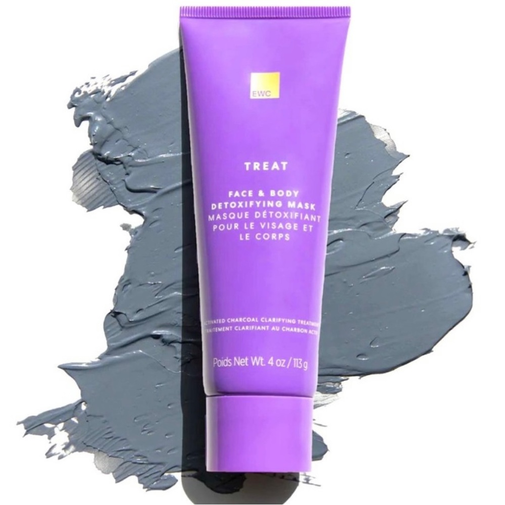 New EWV Treat Face and Body Detoxifying Mask 4 Oz